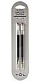 TUL® Gel Pen Refills, Medium Point, 0.7 mm, Black Ink, Pack Of 2 Refills 1 thumbnail image