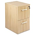 Lorell® Concordia 22"D Vertical 2-Drawer File Cabinet, Latte