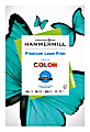 Hammermill® Premium Laser Paper, White, Ledger Size (11" x 17"), 24 Lb, 98 Brightness, Ream Of 500 Sheets
