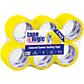Tape Logic® Carton-Sealing Tape, 3" Core, 3" x 55 Yd., Yellow, Pack Of 6