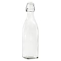 Gibson Home Sweetwater Glass Bottle With Swing Top Stopper, 32.5 Oz, Clear 1 thumbnail image