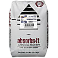 Genuine Joe Absorbs-it All-purpose Absorbent - 800 oz (50 lb) - 1 Bag - Gray 1 thumbnail image