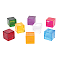 TickiT Perception Cubes, 1-1/4", Assorted Colors, All Ages, Pack Of 8 Cubes 1 thumbnail image