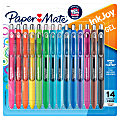 Paper Mate® InkJoy® Gel Pens, Medium Point, 0.7 mm, Assorted Barrels, Assorted Ink Colors, Pack Of 14 1 thumbnail image