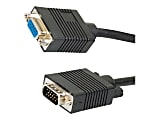 4XEM VGA Etension Cable, 3', Black 1 thumbnail image