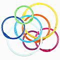 Office Depot® Brand Binder Rings, Assorted Colors And Sizes, Pack Of 8 1 thumbnail image