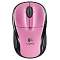 Logitech® V220 Cordless Optical Mouse For Notebooks, Pink 1 thumbnail image