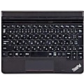 Lenovo ThinkPad 10 Ultrabook Keyboard-US English - Cable Connectivity - Proprietary Interface - English (US) - TouchPad - PC - Mechanical Keyswitch 1 thumbnail image