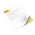 Xerox Revolution Premium Digital Carbonless Laser Paper, White/Canary, Letter (8 1/2" x 11"), 20 Lb, 92 Brightness, 2500 Sets Total, 250 Sets/Ream 1 thumbnail image