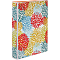 Avery Mini Durable Round-Ring Binder, 1" Rings, Floral