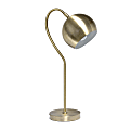 Lalia Home Mid-Century Curved Table Lamp, 20-1/4"H, Antique Brass 1 thumbnail image