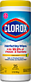 Clorox® Disinfecting Wipes, 7" x 8", Citrus Blend Scent, Canister Of 35