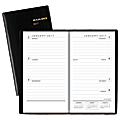 AT-A-GLANCE® Weekly Appointment Planner, 3 1/4" X 5 3/4", 30% Recycled, Assorted Colors (No Choice), Black Ink, January to December 2017