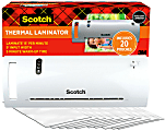 Scotch™ TL902VP Thermal Laminator Combo Pack, 9" Width, 5 mil Thickness, 1 Thermal Laminator, 20 Letter Size Laminating Pouches