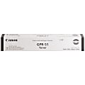 Canon GPR-51 Original Laser Toner Cartridge - Black - 1 Each - 19000 Pages