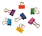Office Depot® Brand Fashion Binder Clips, 1/2", Assorted Colors, Pack Of 60 1 thumbnail image