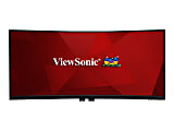 ViewSonic ColorPro VP3481a_H 34" UW-QHD Curved Screen LED LCD Monitor - 21:9 - Black - 34" Class - MVA technology - 3440 x 1440 - 16.7 Million Colors - FreeSync - 400 Nit - 5 ms - 100 Hz Refresh Rate - HDMI - DisplayPort - USB Hub 1 thumbnail image