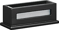 Victor® Midnight Black Collection Business Card Holder