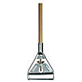 Carlisle Wood Mop Handle With Metal Head, 63", Brown 1 thumbnail image