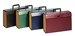 Globe-Weis Express 19-Pocket Expanding Case File, Black 1 thumbnail image