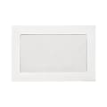 LUX #6 1/2 Full-Face Window Envelopes, Middle Window, Gummed Seal, Bright White, Pack Of 1,000