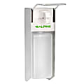 Alpine Wall-Mount Hand Sanitizer Dispensers, 13"H x 4"W x 9"D, Stainless Steel, Set Of 2 Dispensers