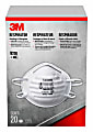 3M™ 8200 N95 Sanding and Fiberglass Respirator, White, 8200H20-DC, Pack of 20