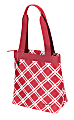 Rachael Ray Gramercy Tote Meal Carrier, 12 1/8" x 13" x 7", Red 1 thumbnail image