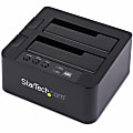StarTech.com USB 3.1 (10Gbps) Standalone Duplicator Dock for 2.5" & 3.5" SATA SSD / HDD Drives