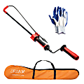 DrainX® SPINFEED Drum Auger Drain Snake, 25’, Orange 1 thumbnail image