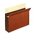 Pendaflex® File Pockets, Heavy-Duty, Accordion, Legal Size, 3 1/2" Expansion, Brown, Box Of 25 1 thumbnail image