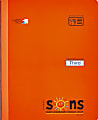 SONS System Third Notebooks, 9-3/4" x 7-1/2", 1 Subject, Primary Rule, 200 Sheets, Orange, 1 thumbnail image