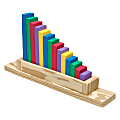 Creativity Street Wonderfoam Sorting Staircase - Theme/Subject: Learning - Skill Learning: Sorting, Color Identification, Eye-hand Coordination, Fine Motor, Counting, Comprehension, Shape - 15 Pieces