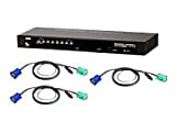 Aten CS1308KIT 8-port KVM Switch with 8 USB Cables 1 thumbnail image