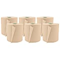 Cascades® For Tandem® Hardwound 1-Ply Paper Towels, 100% Recycled, Moka, 775' Per Roll, Pack Of 6 Rolls 1 thumbnail image