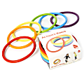 Gonge Activity Rings, Assorted Colors, Set Of 6 Rings