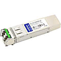 AddOn Alcatel-Lucent Compatible TAA Compliant 10GBase-DWDM 100GHz SFP+ Transceiver (SMF, 1543.73nm, 80km, LC, DOM) 1 thumbnail image