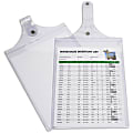 C-Line Hanging Loop Shop Ticket Holders, Welded - Both Sides Clear, 9 x 12, 15/BX, 78912 1 thumbnail image