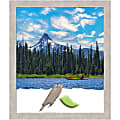 Amanti Art Marred Silver Wood Picture Frame, 23" x 27", Matted For 20" x 24" 1 thumbnail image
