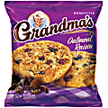 Grandma's Homestyle Cookies, Oatmeal Raisin, 2.5 Oz, 2 Cookies Per Bag, Case of 60