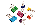 Office Depot® Brand Fashion Binder Clips, Assorted Sizes, Assorted Colors, Pack Of 65 1 thumbnail image