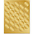 Geographics Gold Foil Seals - 1.75" Diameter - Self-adhesive - For Certificate, Document, Award - Bright Gold - 200 / Pack 1 thumbnail image