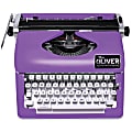 The Oliver Typewriter Company Timeless OTTE-1639 Manual Typewriter, Purple