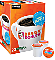 Dunkin' Donuts Single-Serve Coffee K-Cup®, French Vanilla, Carton Of 22 1 thumbnail image