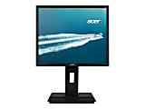 Acer B196L - LED monitor - 19" - 1280 x 1024 - 250 cd/m² - 5 ms - DVI, VGA, DisplayPort - speakers - dark gray 1 thumbnail image