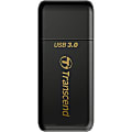 Transcend RDF5 Flash Card Reader - SDXC, SDHC, microSDXC, microSDHC, microSD, SD, TransFlash - USB 3.0 - External 1 thumbnail image