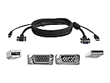 Belkin® Secure KVM Cable Kit, USB, TAA, 10'