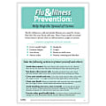 ComplyRight™ Flu And Illness Prevention Poster, English, 10" x 14" 1 thumbnail image