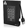 Apricorn Aegis Padlock 1TB External Hard Drive, A25-3PL256-1000F