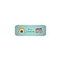 Custom Full Color Name Badge/Tags With Snap-On Clear Protective Cover, 1" X 3" 1 thumbnail image